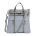 Francine Collections 15 inch Highline Convertible Tote Handbag & Shoulder Bag for Women (Gray)