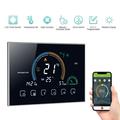 95-240V Wi-Fi Smart Programmable Thermostat 5+1+1 Six Periods Voice APP Control Backlight LCD Water/ Gas Boiler Heating Thermoregulator with Index Humidity Display Lock Function â„ƒ/ â„‰ Switchable Compa