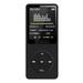 Rinhoo Trade MP3 Player 64GB Lossless Music Audio Player Portable Rechargeable MP3 Adapter with Screen Black