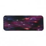 Space Computer Mouse Pad 4 Comet on the Sky Stardust Meteor Shower Wish Halo Scenery Rectangle Non-Slip Rubber Mousepad Large 31 x 12 Gaming Size Magenta Blue by Ambesonne