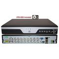 Evertech 16Ch Channel DVR H.264 Full 720P AHD High-Definition HDMI & VGA Output + 2 TB HDD