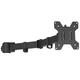 WALI Single Fully Adjustable Arm for WALI Monitor Mounting System (001ARM) Black