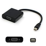 Add-On-Computer Peripherals R7X-00018-AO Microsoft R7X-00018 Compatible 8in Mini-DisplayPort 1.1 to VGA Male to Female Black Adapter Cable