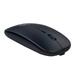 LED Rechargeable Wireless Mouse 2.4G Lightweight Mute Silent Click Noiseless Optical Ergonomic Mouse Portable Travel Cordless Mouse with USB Receiver for MacBook PC Computer Laptop