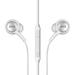 Premium White Wired Earbud Stereo In-Ear Headphones with in-line Remote & Microphone Compatible with Nokia Lumia 900