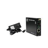 FRM220-1000MS Gigabit Ethernet to 100/1000 SFP slot fiber media converter IP web managed