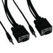 SANOXY Cables and Adapters; 25ft SVGA HD15 M/M Monitor Cable with Stereo Audio