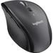 Logitech M705 Marathon Wireless Laser Mouse Laser - Wireless - 2.40 GHz - Silver - 1 Pack - USB - 1000 dpi - Scroll Wheel - 8 Button(s) - Right-handed Only