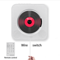 Seyurigaoka Home Wall-mounted CD Player Surround Sound FM Radio Bluetooth Music Player