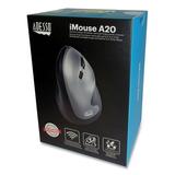 Adesso iMouse? A20 Antimicrobial Wireless Mouse Right Hand Black/Granite