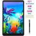 LG G Pad 5 10.1-inch (1920x1200) 4GB LTE Unlock Tablet Qualcomm MSM8996 Snapdragon 821 2.34GHz Processor 4GB RAM 32GB Storage Bluetooth Android 9.0 w/Mazepoly 2 in 1 Stylus Pen