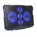 Used ENHANCE ENGXC20100BLWS Cryogen Gaming Laptop Cooling Pad - 5 Fans - 2 USB Ports - 17-Inch Notebooks - LED Lighting - Black/Blue