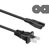 15 ft 15 feet 2 Prong Polarized Power Cord for PANASONIC DMR-ES35V DMR-EZ47V DMR-EZ48V DMR-EZ475V