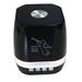 Lighting Wireless Speaker w/ FM Radio for Nokia 8.3 5G 3.4 5.3 C5 Endi C2 Tennen C2 Tava 7.2 6.2 X71 3.1 C 3.1 A 9 PureView (Black)