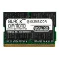 512MB Memory RAM for Panasonic Toughbook CF-T2 172pin PC2700 333MHz microDIMM Black Diamond Memory Module Upgrade