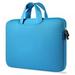11-15.6 Inch Laptop Sleeve Case Water-Resistant Protective Cover Portable Computer Carrying Bag(Lake Blue 13 inches)