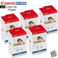 5 Pack Canon KP-108IN Color Ink Paper includes 540 Ink Paper sheets + Ink toners for Canon Selphy CP1200 Selphy CP910 Selphy CP900 cp770 and cp760