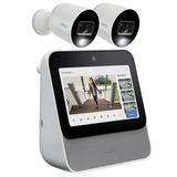 Lorex L871T8E-2CA2-E Smart Home Security Center Wi-Fi Security System with Two 1080p Outdoor Wi-Fi Bullet Security Cameras