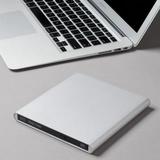 Aluminum External USB DVD+RW -RW Super Drive for Apple--MacBook Air Pro iMac Mini