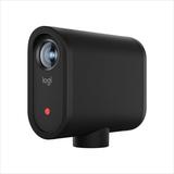 Logitech Mevo Start Wireless Live Streaming Camera 1080p HD Video Quality Intelligent App Control Stream via LTE or Wi-Fi - Black