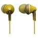 Panasonic RP-HJE125-Y Wired Earphones Yellow