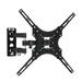 TV Wall Mounts TV Bracket for Most 26-55 Inches TVs Full Motion TV Wall Mount with Swivel and Extend 17.7 Inch TV Mount with Swivel Articulating Arm Max VESA 400x400mm