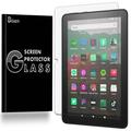 For Amazon Fire HD 8 Kids Edition (10th Gen 2020) [BISEN] Tempered Glass Anti Blue Light [Eye Protection] Screen Protector Anti-Scratch Anti-Shock Shatterproof Bubble Free