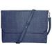 Francine Collections 14â€� inch Women s Handbag for Tablet | Adjustable Strap | Messenger Bag (Blue)