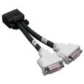 SANOXY Cables and Adapters; 8in DMS-59 to DVI-I Dual Link Splitter Cable