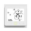 Walmeck ZigBee3.0 Smart Thermostat 5A Weekly Programmable Controller APP Control Voice Control Compatible with / Home for Water Floor Heating for Home Offices Villas