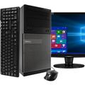 DELL Optiplex OP390 Tower Computer PC Intel Quad-Core i5 1TB HDD 16GB DDR3 RAM Windows 10 Home DVD WIFI 19in Monitor USB Keyboard and Mouse (Used - Like New)