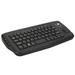 Dodocool E30 2.4GHz Wireless Keyboard with Trackball Mouse Scroll Wheel Remote Control for Android Smart TV PC Notebook Black