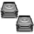 (2) ProX Large Format CD & Digital Media Player Cases [XS-CD]