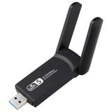 USB WiFi Adapter for PC - 802.11AC 1200Mbps Dual 5Dbi Antennas 5G/2.4G WiFi USB for PC Desktop Laptop MAC Windows 10/8/8.1/7/Vista/XP/Mac10.6/10.13 WiFi USB Computer Network Adapters