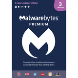 Malwarebytes Premium 3-Device 1-Year Subscription