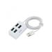 High Speed 4 Ports USB 2.0 HUB Adapter Extension Cable Plug & Play PC Laptop