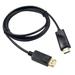 Oelect 1.8M Dp To Hdmi Cable Displayport 1080P Video Audio Cable Male To Hdmi Male Adapter Cable for Pc Hdtv Projector Laptop