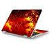 Skin Decal for MacBook Air 11 A1370 A1465 / Fire Lava liquid flowing