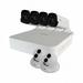 Ultra HD 8 Channel 2TB Network Video Recorder Surveillance System with 4 Megapixel 6 HD Home Security Cameras