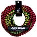 Airhead 2-Section Tow Rope | 1-2 Rider Rope for Towable Tubes Black 7/16 inches