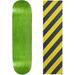 Skateboard Deck Pro 7-Ply Canadian Maple STAINED GREEN With Griptape 7.5 - 8.5