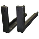 1.5 in. Bolt-On Edge Padding 72 in. Backboard - Black