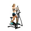 EU150 2-in-1 Hybrid Elliptical Upright Bike for Full Body Workout with 13 Stride 265 lb Weight Limit