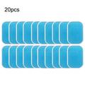 20pcs Gel Pads for EMS Trainer Abdominal Gel Stickers Fitness Hydrogel for Abdomen Muscle Stimulator Slimming Massage Machine;20pcs Gel Pads for EMS Trainer Abdominal Gel Stickers Fitness Hydrogel