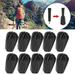 OTVIAP Walking Stick Foot Cover 10Pcs Climbing Poles Rubber Tip Foot Cover Walking Stick Tip Protectors Hiking Accessories Walking Stick End Cover