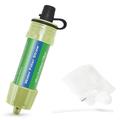 Mixfeer Outdoor Water Filter Straw Water Filtration System Water Purifier for Preparedness Camping Traveling Backpacking