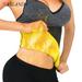 Vaslanda Waist Trimmer for Women Waist Trainer Sauna Belt Neoprene Waist Cincher Sauna Slimming Belt