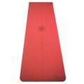 Bean Products SuperLite TPE Yoga Mat | Centering Mandala Design | Extra-long | Non-skid Slip Resistant | Earth-friendly exercise gym mat | (4mm thick x 24â€� wide x 72â€� long ) | Red