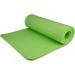 Tahoe Trails Non Slip Thick Yoga Mat 1/2 In. Thick with Carrying Strap Green 400-151