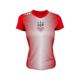USA Women s Soccer Jesey (Girls And Women) Licensed US Women s National Team Shirt ( L )